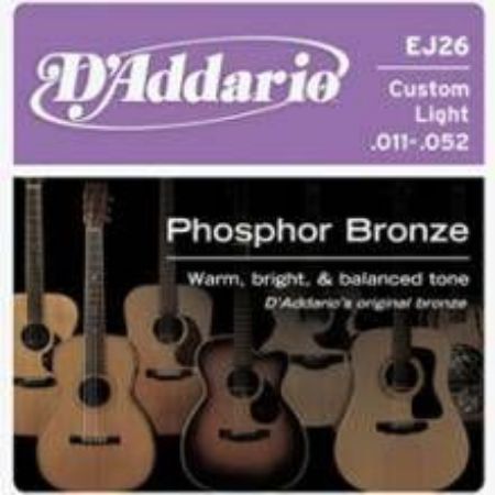 DAddario strune za akustično kitaro EJ26 ph.bronze 11-52