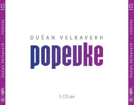 Slika VELKAVERH DUŠAN:POPEVKE 5CD+KNJIŽICA Z BESEDILI