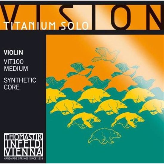 VISION SET VIT100 ZA VIOLINO 4/4 TITANIUM SOLO