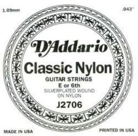 Slika DAddario struna za klasično kitaro 6-E J2706