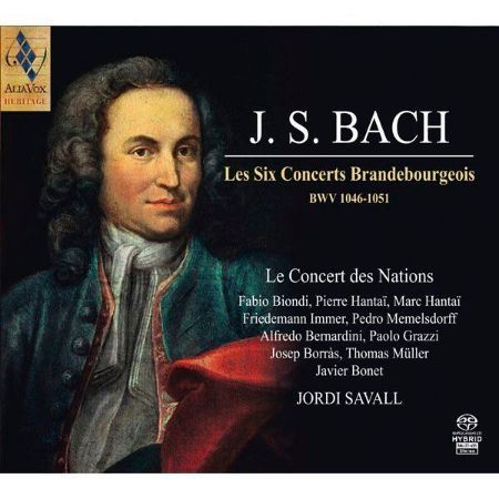 Slika BACH J.S.:LES SIX CONCERTS BRANDEBOURGEOIS BWV 1046-1051/SAVALL
