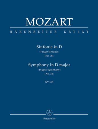 Slika MOZART:SYMPHONY IN D NO.38 KV504 PRAGER STUDY SCORE