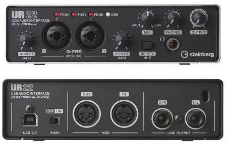 STEINBERG USB AUDIO INTERFACE UR22