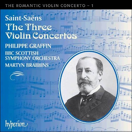 SAINT-SAENS - THREE VIOLIN CONCERTOS