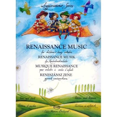 Slika RENAISSANCE MUSIC FOR CHILDREN'S STRING ORCHESTRA