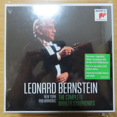 Slika MAHLER:THE COMPLETE SYMPHONIES/BERNSTEIN 12CD