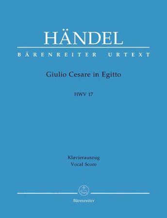 HANDEL:GIULIO CESARE IN EGITTO VOCAL SCORE