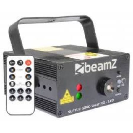 BEAMZ Surtur Red Green Gobo Laser with LED