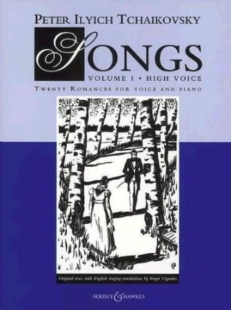 Slika TCHAIKOVSKY:SONGS HIGH VOICE VOL.1
