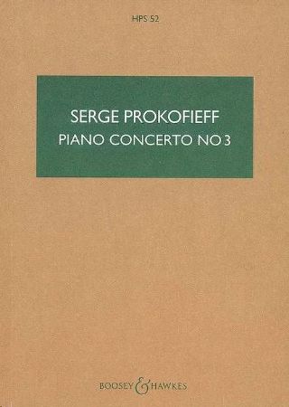 Slika PROKOFIEFF: PIANO CONCERTO NO.3 SCORE