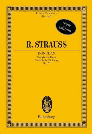 STRAUSS R.:DON JUAN OP.20 STUDY SCORE