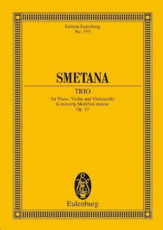 Slika SMETANA:PIANO TRIO OP.15 STUDY SCORE