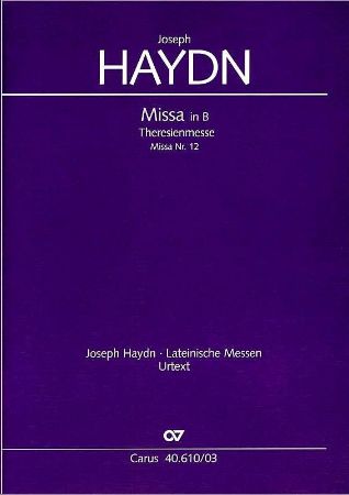 HAYDN:THERESIENMESSE VOCAL SCORE