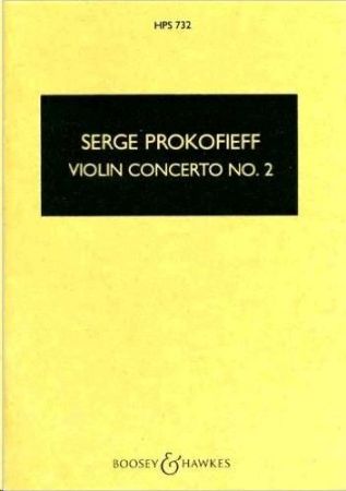 PROKOFIEFF:VIOLIN CONCERTO NO.2 STUDY SCORE