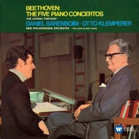 Slika BEETHOVEN:THE FIVE PIANO CONCERTOS/BARENBOIN
