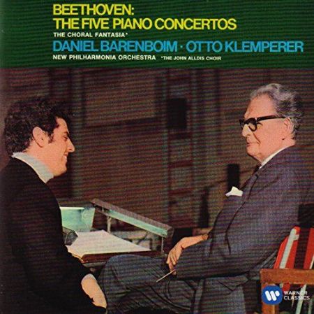 Slika BEETHOVEN:THE FIVE PIANO CONCERTOS/BARENBOIN 3CD