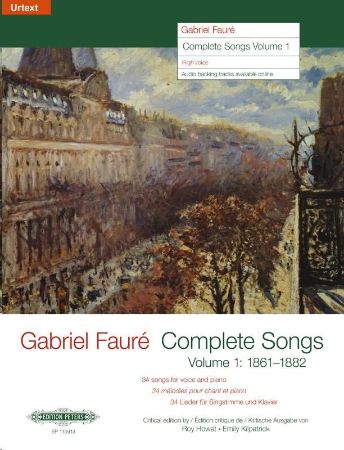 FAURE:COMPLETE SONGS VOL.1 HIGH VOICE