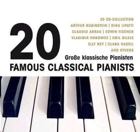20 FAMOUS CLASSICAL PIANISTS 20CD COLL.