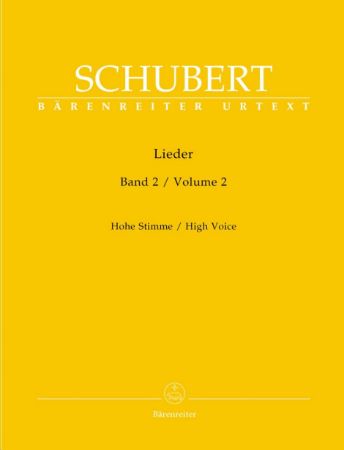 SCHUBERT:LIEDER VOL.2 HIGH VOICE