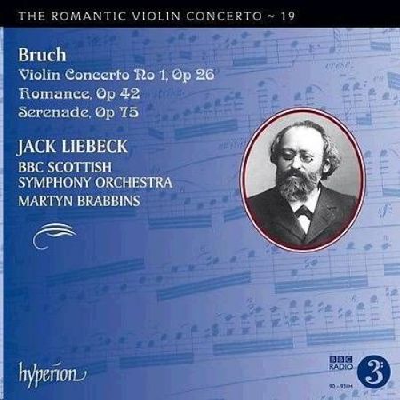 Slika BRUCH:VIOLIN CONCERTO NO.1,ROMANCE,SERENADE/LIEBECK