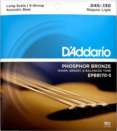 DAddario strune za ac. bas kitaro EPBB170-5  45-130 ph.br.