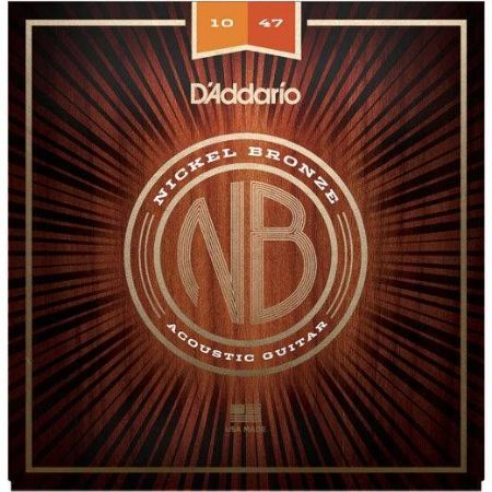 Slika DAddario strune za akustično kitaro NB1047 Nickel Bronze 10-47