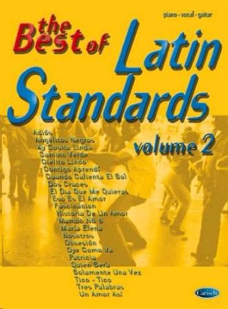 THE BEST OF LATIN STANDARDS VOL.2 PVG