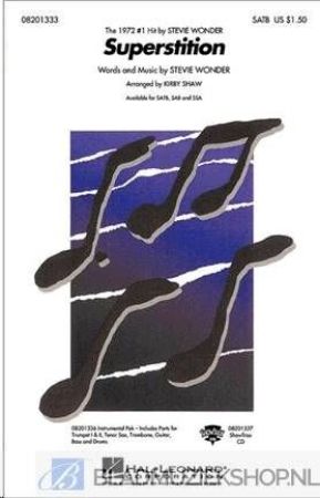 Slika WONDER/SHAW:SUPERSTITION SATB