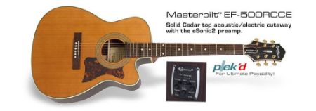 Slika EPIPHONE ELEKTRO AKUSTIČNA KITARA MASTERBILT EF-500RCCE