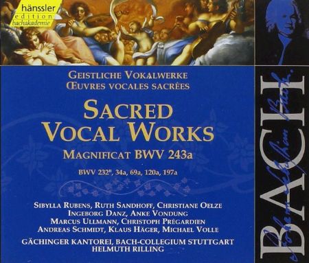 Slika BACH J.S.:SACRED VOCAL WORKS 2CD