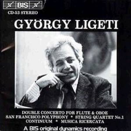 GYORGY LIGETI - DOUBLE CONCERTO FOR FLUT