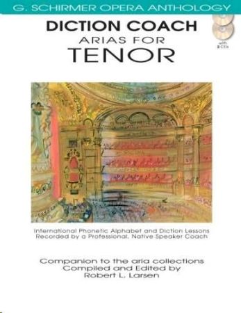 Slika LARSEN:DICTION COACH ARIAS FOR TENOR +2CD