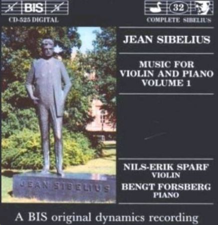 Slika SIBELIUS:MUSIC FOR VIOLIN SND PIANO 1