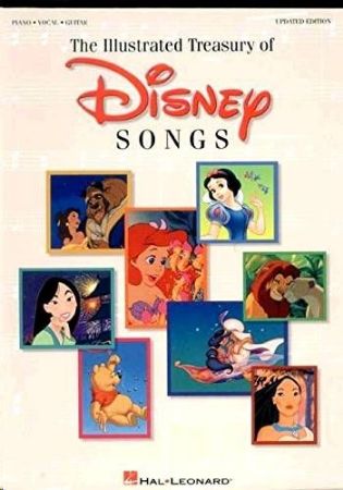 THE NEW ILLUSTRATED TREASURY OF DISNEY SONGS PVG