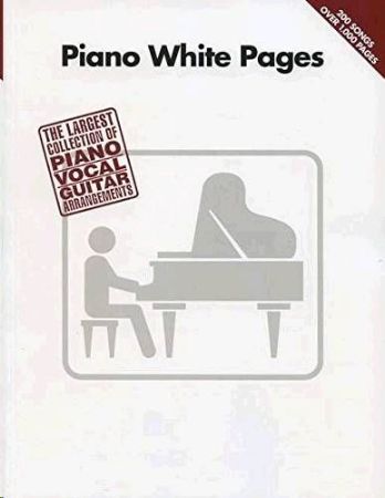 Slika PIANO WHITE PAGES/200 SONGS OVER 1000 PAGES PVG