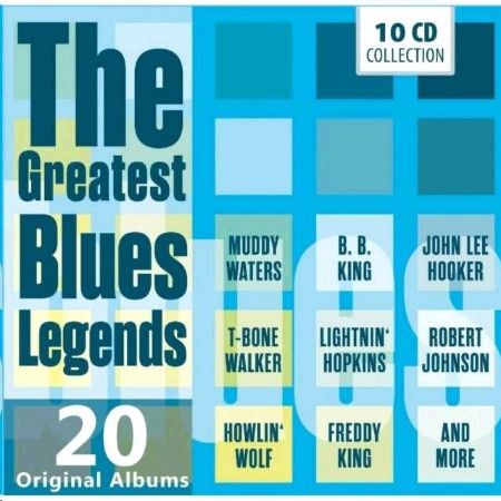 THE GREATEST BLUES LEGENDS 10CD COLL.