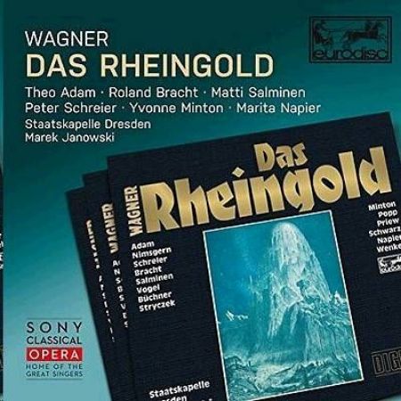 Slika WAGNER:DAS RHEINGOLD/ADAM,BRACHT/JANOWSKI