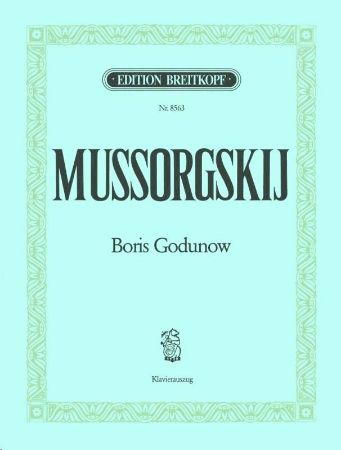Slika MUSSORGSKIJ:BORIS GODUNOV VOCAL SCORE