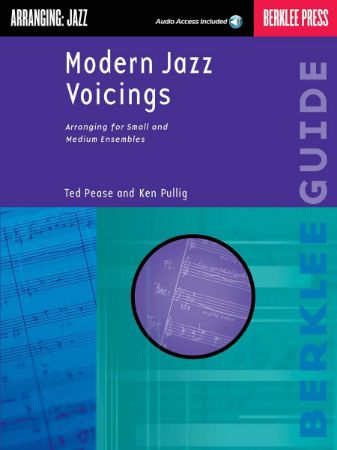 MODERN JAZZ VOICING + AUDIO ACCESS BERKLEE PRESS