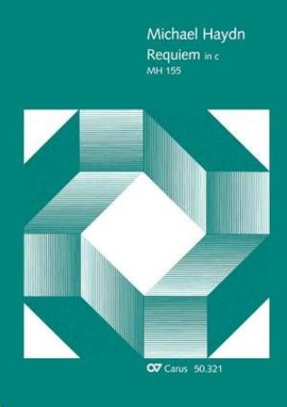 HAYDN M.:REQUIEM IN C SCORE