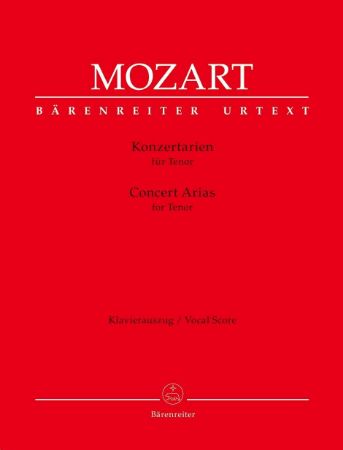 Slika MOZART:CONCERT ARIAS FOR TENOR