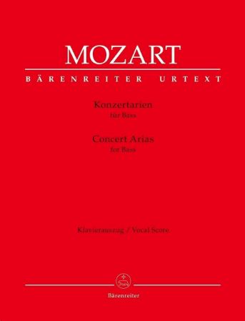 Slika MOZART:CONCERT ARIAS FOR BASS