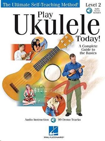 PLAY UKULELE TODAY! SELF TEACHING METHOD 2 +CD