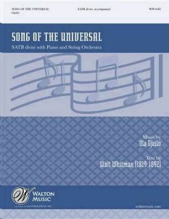 GJEILO:SONG OF THE UNIVERSAL SATB WITH PIANO AND STRING ORC.