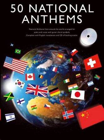 50 NATIONAL ANTHEMS +CD PVG