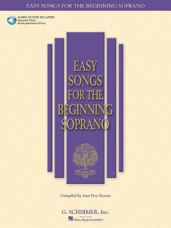 Slika EASY SONGS FOR THE BGINNING SOPRANO + AUDIO ACCESS