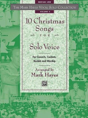 Slika HAYES:10 CHRISTMAS SONGS MEDIUM LOW VOICE