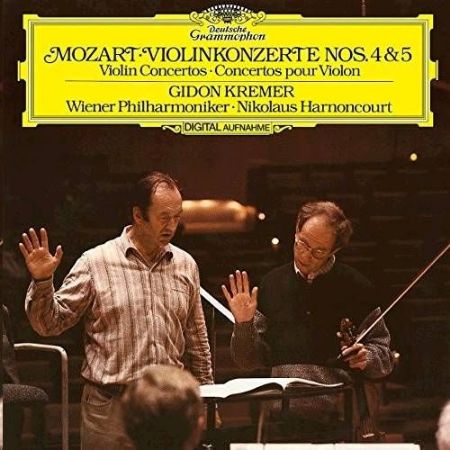 Slika MOZART:VIOLINKONZERTE NO.4 & 5/KREMER