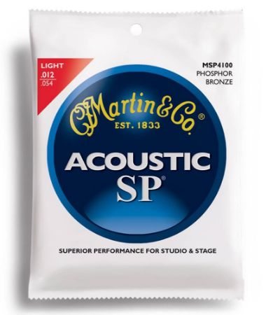 Slika Martin MSP4100 Phos Bronze Acoustic Guitar Strune Light 012-054