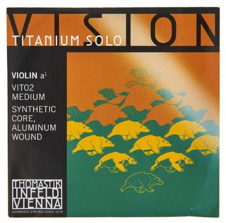 Slika VISION TITANIUM SOLO STRUNA ZA VIOLINO A VIT02 MEDIUM